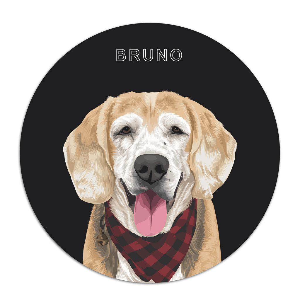 Één-zwart-Muurcirkel