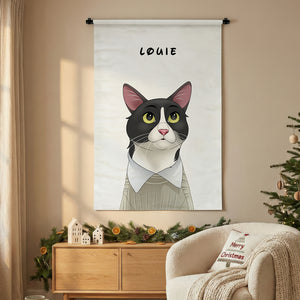 Wandkleed Cartoon Portret (inc Roede)