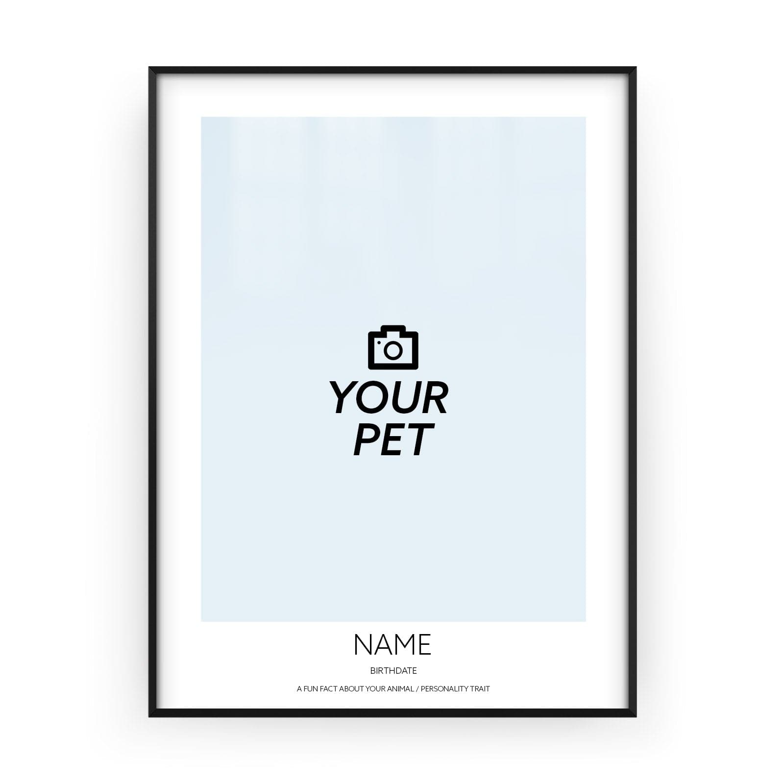 Créez votre propre cadre Pet Frame pour votre animal de compagnie - Abstrait