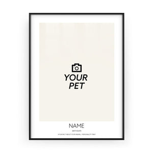 Créez votre propre cadre Pet Frame pour votre animal de compagnie - Abstrait