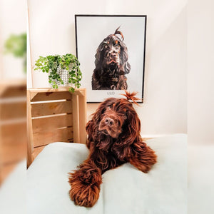 Create Your Own Pet Frame - Realistic - Framed