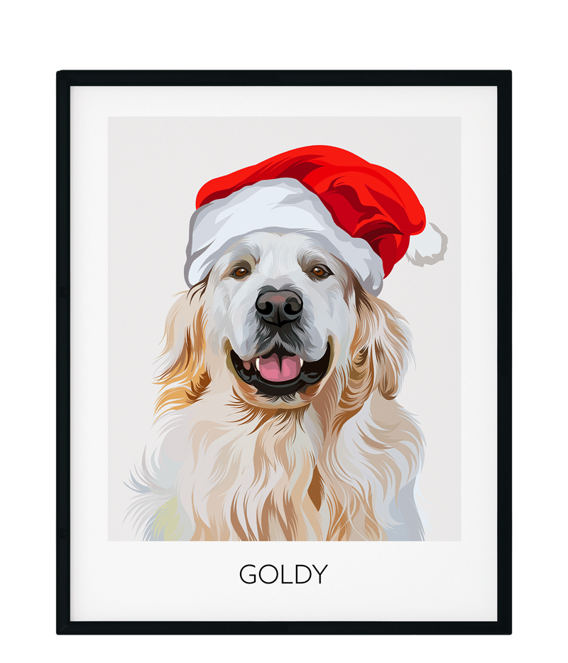 (Extra poster) Christmas hat poster of your pet