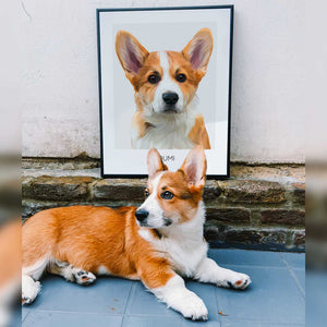 Create Your Own Pet Frame - Realistic - Poster without frame