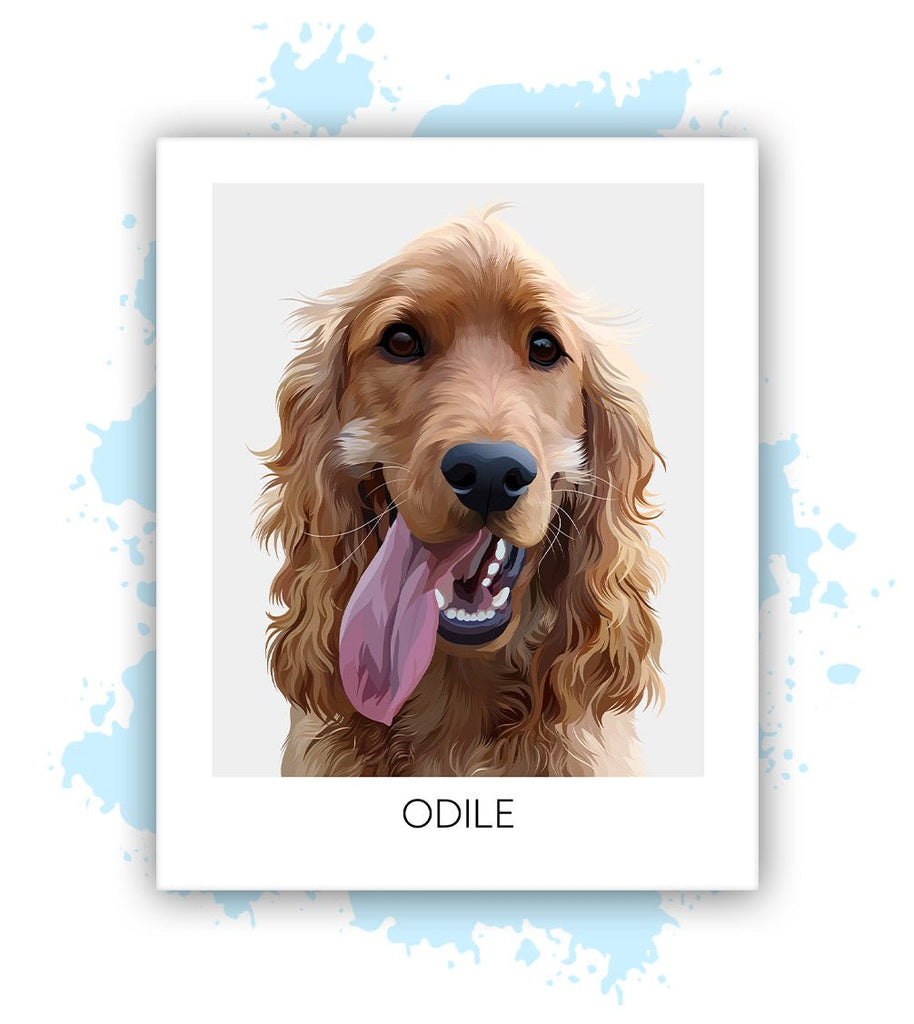 Één-Grijs-Losse poster-30x40 CM